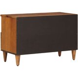  Klubska miza s predalom Rjava 80 x 54 x 40 cm Masiven les manga, (5000107314) | Shoptok.si
