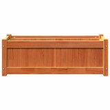  Vrtna sadilica voštano smeđe boje 90 x 31 x 31 cm od borovine | Eponuda.com