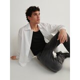 Reserved - Slim traperice isprana izgleda - siva cijene