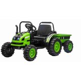 Lean_Toys Traktor s prikolico 12v Zelena ben Cene