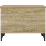  Klubska mizica sonoma hrast 60x44,5x45 cm inženirski les, (20712481) | Shoptok.si