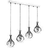 Opviq Luster AV-1766-4KY, 80 cm, 4xE27, IP20 | Eponuda.ba