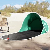 Šator za plažu morskozeleni prigodni vodootporni