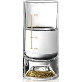 IZMAEL Kristalni kozarec z odmerkom - Zlata / Tip2 / 100ml Cene