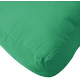  Jastuk za palete zeleni 80 x 40 x 12 cm od tkanine | shoptok.hr