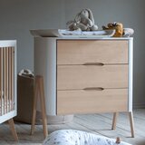 Troll nursery® komoda torsten™ seal grey/teak | shoptok.hr