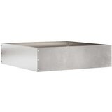 vidaXL Robovi trave srebrna 50 x 50 x 13 cm Nerjaveče jeklo | Shoptok.si