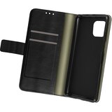 AVIZAR folio etui za denarnico in video stojalo za samsung galaxy A22 5G, razpokan videz - crn, (20629791) | Shoptok.si