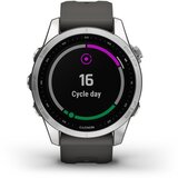 Garmin Fenix 7S sportski sat, srebro / grafit | shoptok.hr