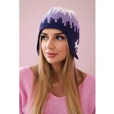Kesi Women's cap Nikol K405 white+purple+dark purple Cijene