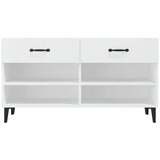 Ormarić za cipele bijela 102x35x55 cm od konstruiranog drva | shoptok.hr