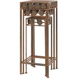  3-dijelni set stalaka za biljke od metala starinski stil boja hrđe | shoptok.hr