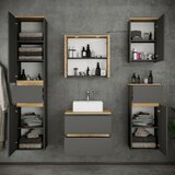 MID.YOU KOPALNICA antracit, medeni hrast | Shoptok.si