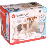 Flamingo pasje pleničke za samčke, S 30-46cm, 12 kosov u