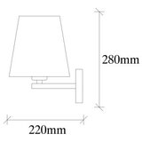 Opviq zidna lampa profil 4663 | ePonuda.com