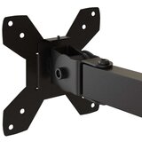  Dvojni nosilec za monitor črno jeklo VESA 75/100 mm, (21007404) | Shoptok.si