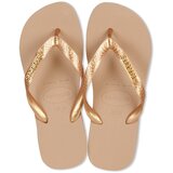 Havaianas Japonke TOP LOGO METALLIC Pozlačena | Shoptok.si