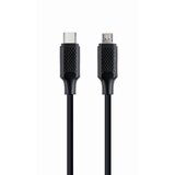 Gembird Kabel USB-C na microUSB 1,5m črn, (20441924) | Shoptok.si