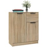  Komoda boja hrasta sonome 60 x 30 x 70 cm od konstruiranog drva | shoptok.hr