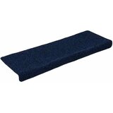  Prostirke za stepenice samoljepljive 30 kom 65x21x4 cm tamnoplave pravokutne rubove | shoptok.hr