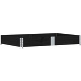  Okviri za palete crni 150x100 cm od masivne borovine | shoptok.hr