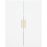  Visoka komoda bijela 69,5x34x180 cm konstruirano drvo | shoptok.hr