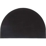 vidaXL Otirač prirodni poluokrugli 60x90cm čupavi od kokosovih vlakana | shoptok.hr