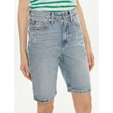 Tommy Hilfiger Jeans kratke hlače WW0WW41326 Modra Slim Fit