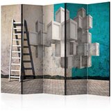  Paravan u 5 dijelova - Concrete blocks II [Room Dividers] 225x172 Cijene