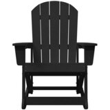  Adirondack ljuljačka Crna 92 x 73,5 x 92 cm HDPE | shoptok.hr