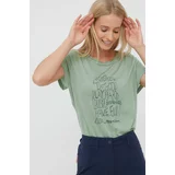 Houdini Kratka majica Tree Message ženska, zelena barva
