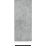 Ormarić s policama boja betona 69,5x32,5x90cm konstruirano drvo | shoptok.hr