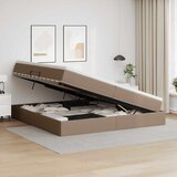 Krevet s madracem i skladištem Boja cappuccina 200 x 200 cm | Eponuda.com