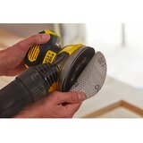Stanley V20 brezžicni ekscentricni 18V / brusilnik 2,0Ah 125mm, 1 akumulator. | Shoptok.si