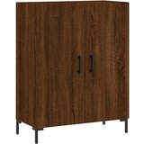 vidaXL Komoda rjavi hrast 69,5x34x90 cm inženirski les, (20805252) | Shoptok.si
