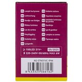 Aigostar LED spolja&amp;scaron;nji božićni niz 150xLED/6W/230V/8 funkcija 1,5x1m IP44 topla bela+daljinski upravljač Slike