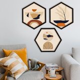 Wallity uramljena slika 6GEN181437, 35x35 cm, 3 dela Cene