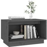 TV ormarić sivi 60 x 35 x 35 cm od masivne borovine | shoptok.hr
