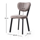 Hanah home set 2 stolice beta 834 V2 | ePonuda.com