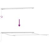 Tenda na ručno uvlačenje smeđa 450 x 300 cm | shoptok.hr