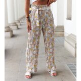 UR/CEO Burgundy pleated floral pants Cesate | Shoptok.si