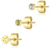 S’Agapõ S'Agapo naušnice Click SCK168, 4 mm | shoptok.hr