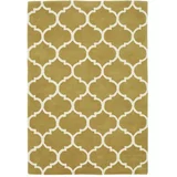 Asiatic Carpets Oker rumena ročno tkana volnena preproga 80x150 cm Albany –
