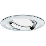 PAULMANN LED ugradbena svjetiljka, okrugla Nova Plus (6,8 W, Krom, Topla bijela, IP65) Cijene