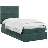  Krevet od pjene s madracem i LED-om Tamnozelena 80 x 200 cm | shoptok.hr