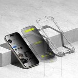  Kaljeno staklo Ringke Easy Slide (2 kom) za iPhone 16 Pro Max - Privacy | Shoptok.si