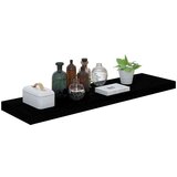 vidaXL plutajuće zidne police 2 kom sjajne crne 90 x 23,5 x 3,8 cm MDF | shoptok.hr