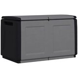  Vrtna kutija za pohranu 96 x 53 x 57 cm 230 L tamnosiva i crna | shoptok.hr