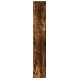 vidaXL Knjižna omara dimljeni hrast 40x24x143 cm inženirski les | Shoptok.si