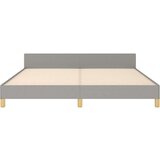  Za krevet s uzglavljem svjetlosivi 180x200 cm od tkanine | shoptok.hr